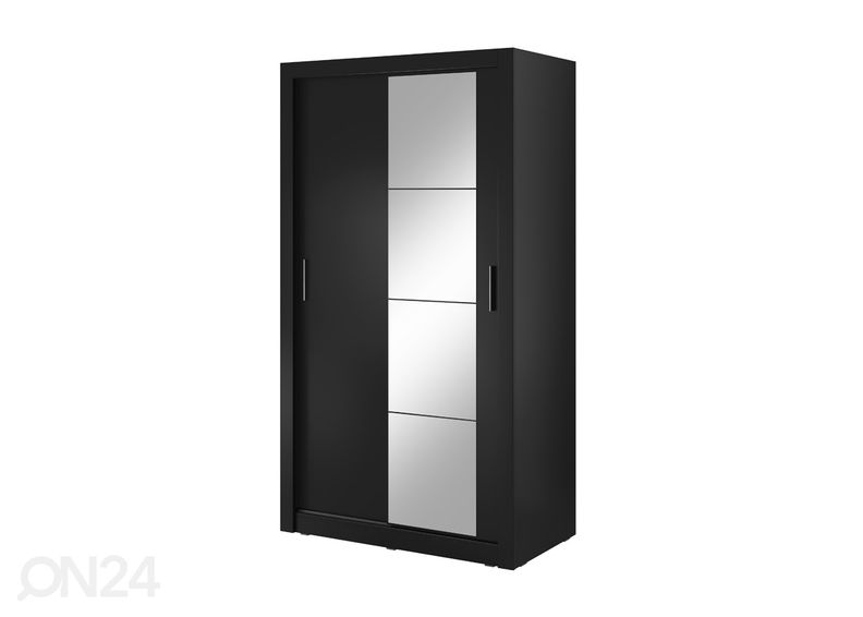 Lükandustega riidekapp 120 cm suurendatud