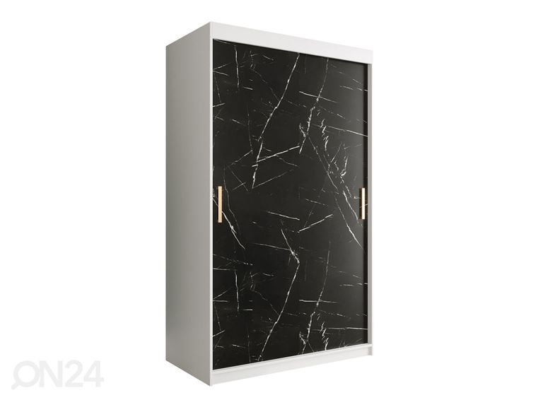 Lükandustega riidekapp 120 cm suurendatud