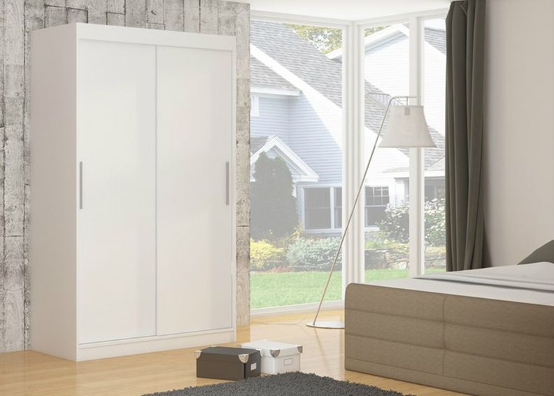 Lükandustega riidekapp 150 cm suurendatud
