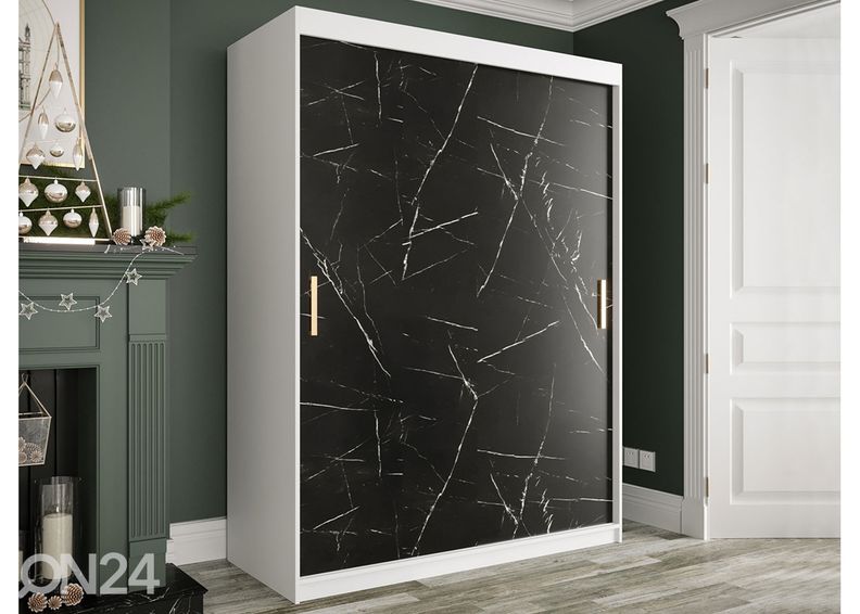 Lükandustega riidekapp 150 cm suurendatud
