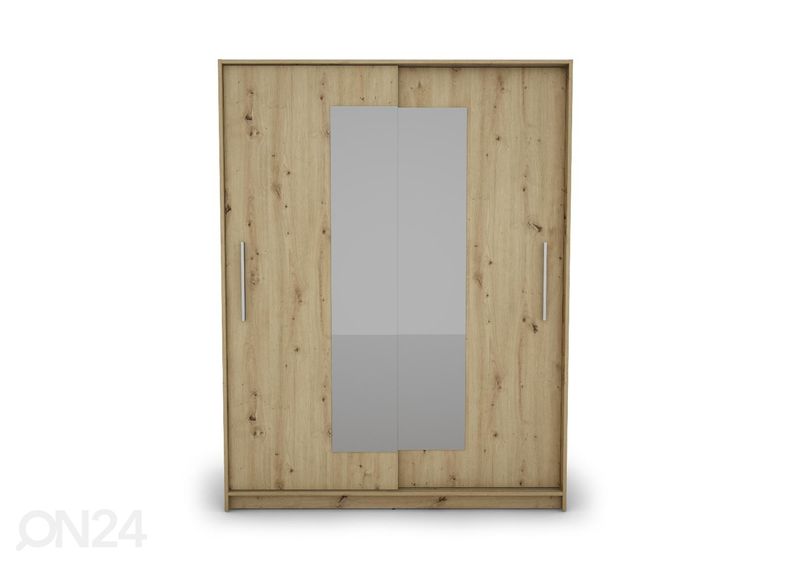 Lükandustega riidekapp 150 cm suurendatud