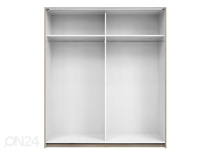 Lükandustega riidekapp 170 cm suurendatud