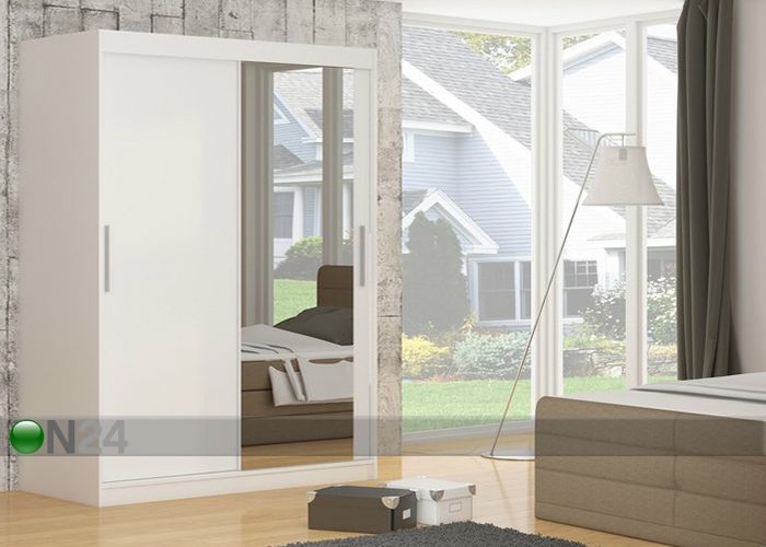Lükandustega riidekapp 180 cm suurendatud