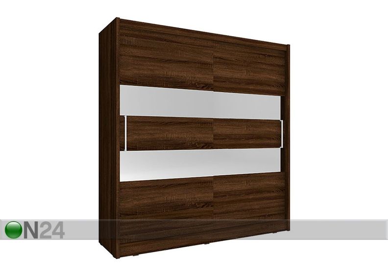 Lükandustega riidekapp 180 cm suurendatud