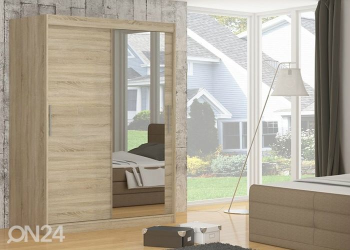 Lükandustega riidekapp 180 cm suurendatud