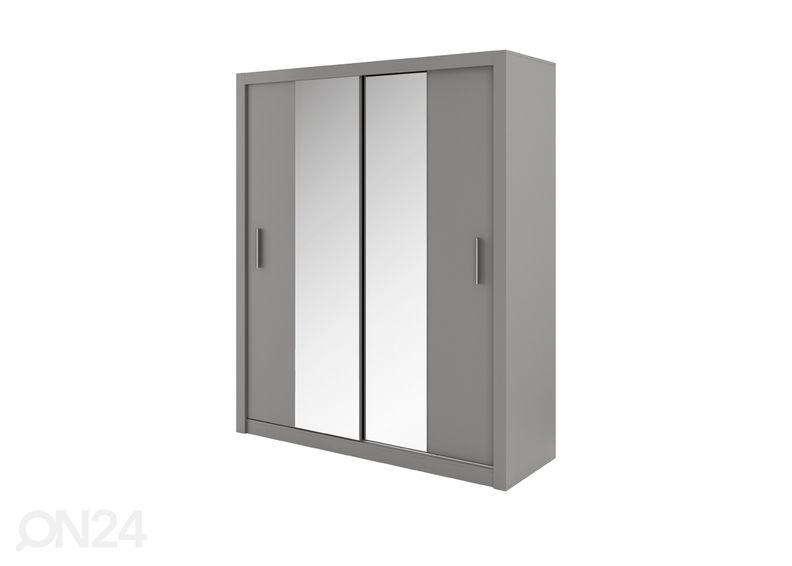 Lükandustega riidekapp 180 cm suurendatud