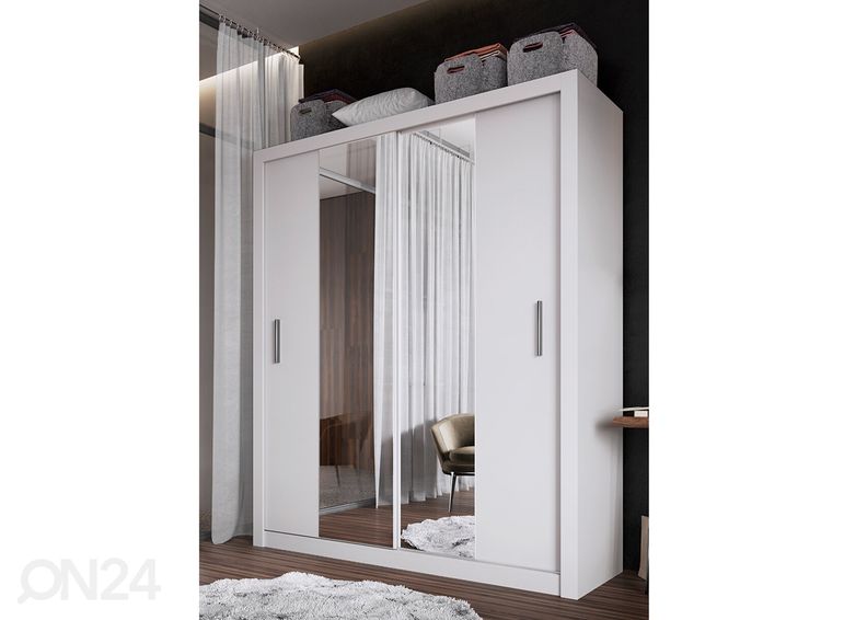 Lükandustega riidekapp 180 cm suurendatud