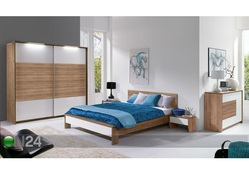 Lükandustega riidekapp 230 cm suurendatud