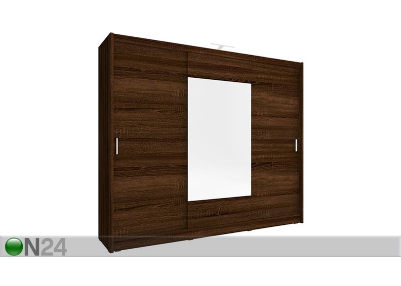 Lükandustega riidekapp 250 cm suurendatud