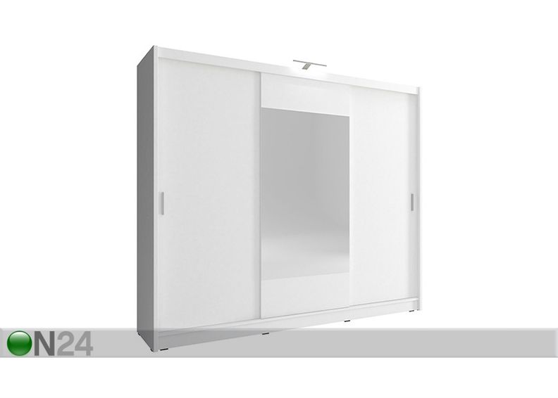 Lükandustega riidekapp 250 cm suurendatud