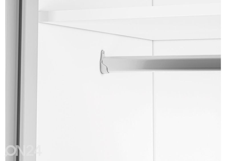 Lükandustega riidekapp suurendatud