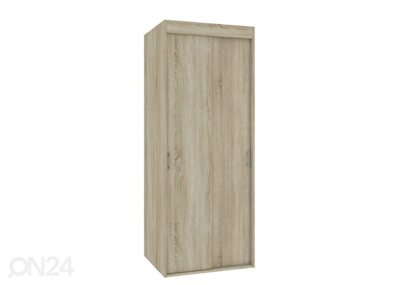 Lükandustega riidekapp 70 cm suurendatud