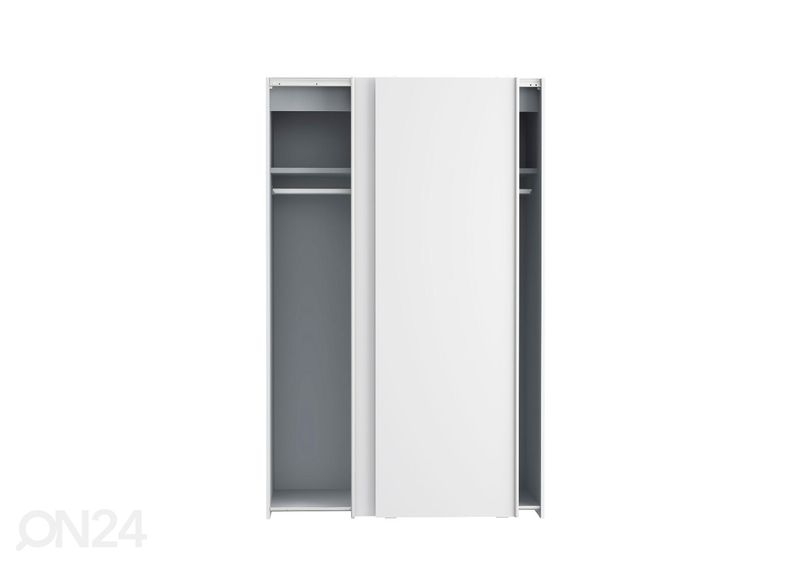 Lükandustega riidekapp Arco 120 cm suurendatud