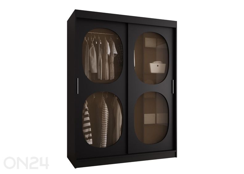 Lükandustega riidekapp Bahrajn 150 cm suurendatud