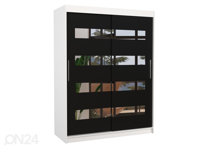 Lükandustega riidekapp Ballwin 150 cm suurendatud