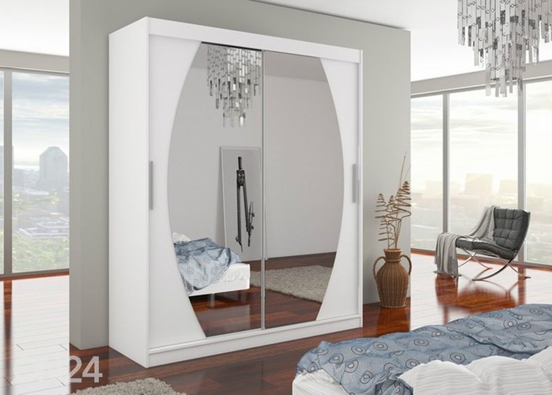 Lükandustega riidekapp Ballwin I 180 cm suurendatud