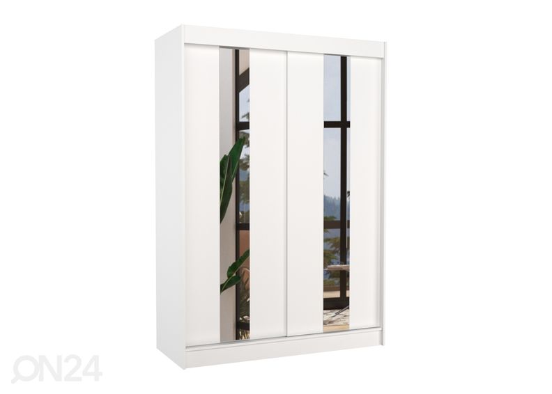 Lükandustega riidekapp Ballwin II 150 cm suurendatud