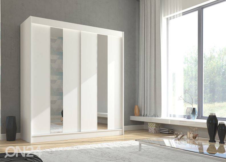 Lükandustega riidekapp Ballwin II 200 cm suurendatud