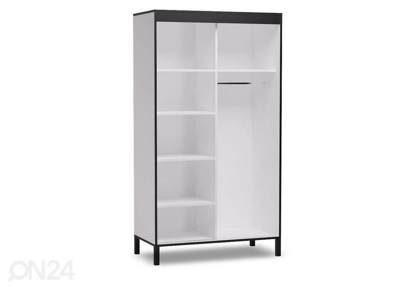 Lükandustega riidekapp Bug 120 suurendatud