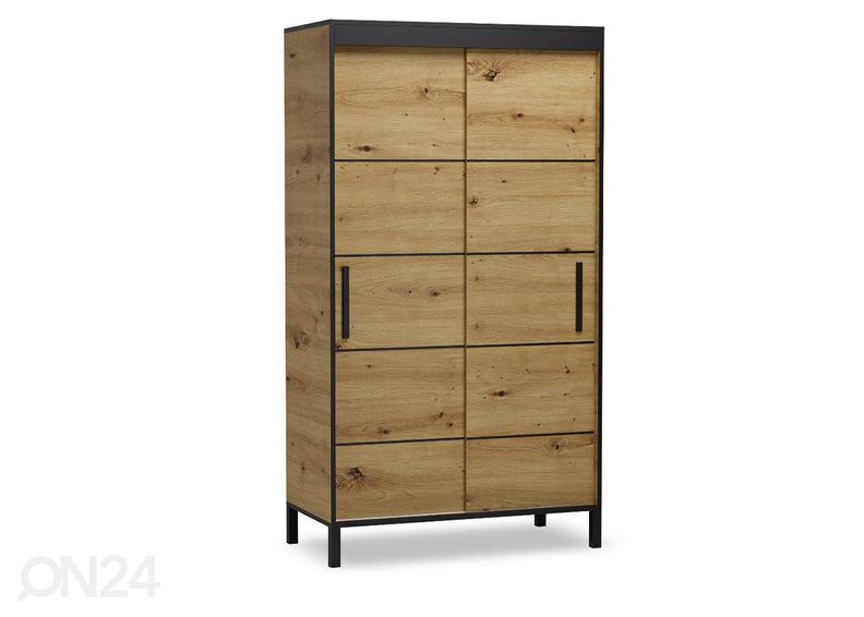 Lükandustega riidekapp Bug 120 suurendatud