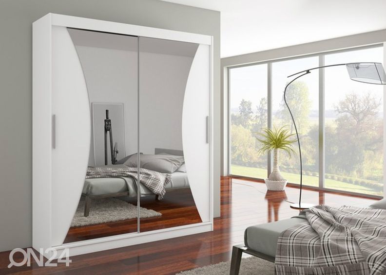 Lükandustega riidekapp Camden I 180 cm suurendatud