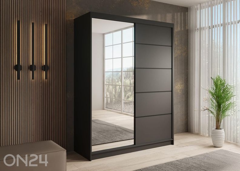 Lükandustega riidekapp Cuneo I 150 cm suurendatud