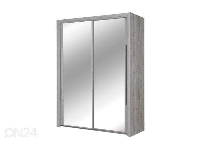 Lükandustega riidekapp Cyrus 153 cm suurendatud