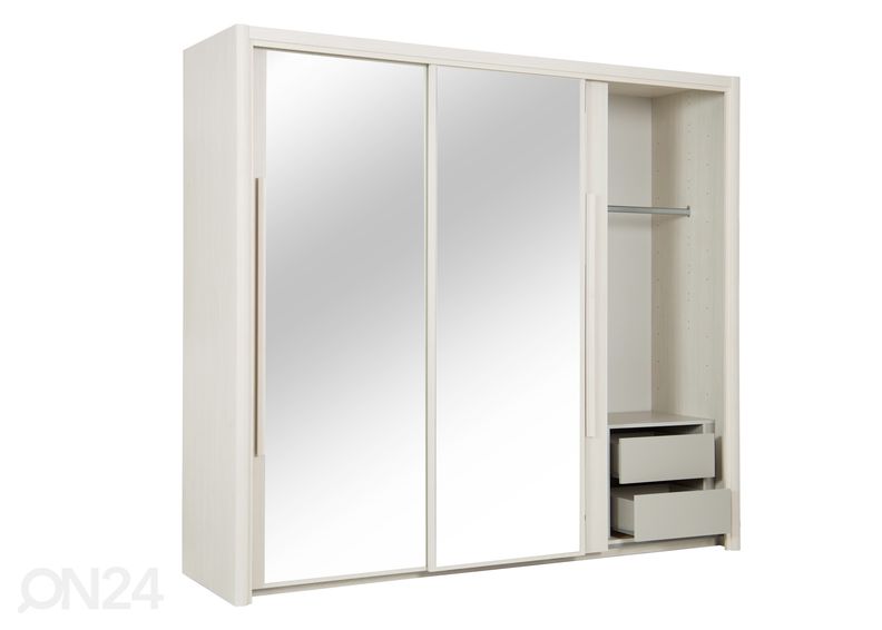 Lükandustega riidekapp Cyrus suurendatud