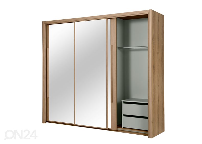 Lükandustega riidekapp Cyrus suurendatud