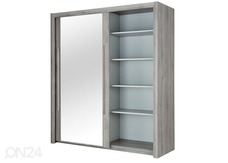 Lükandustega riidekapp Cyrus 199 cm suurendatud