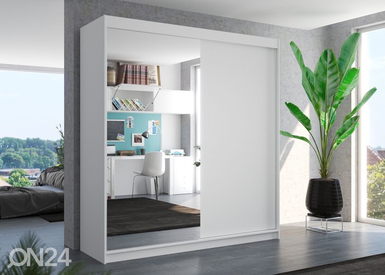 Lükandustega riidekapp Daalia 200 cm suurendatud