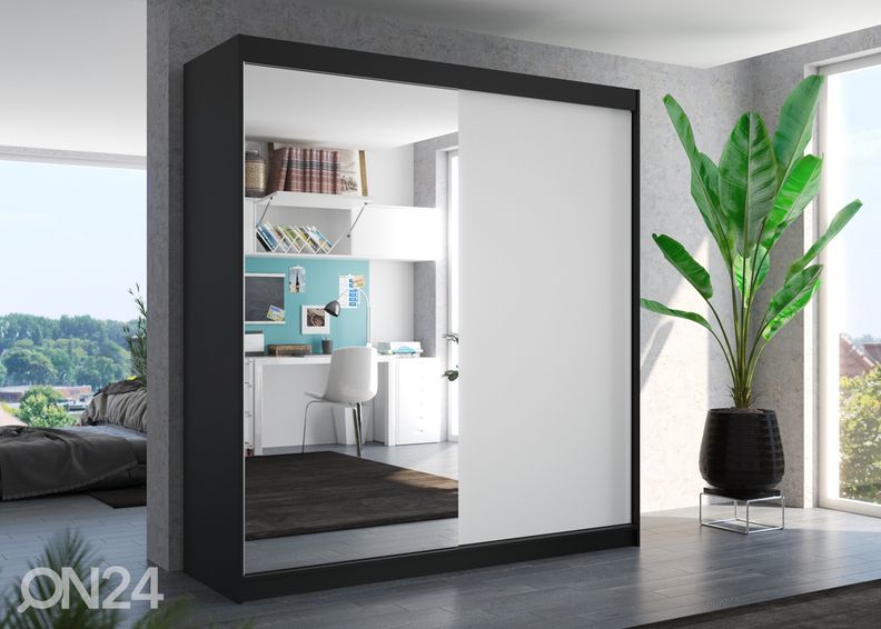 Lükandustega riidekapp Daalia 200 cm suurendatud