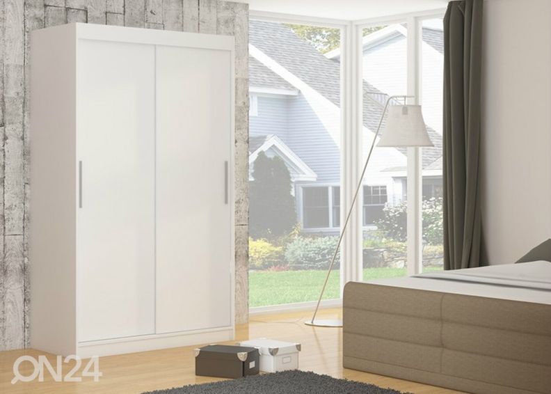 Lükandustega riidekapp Denver 150 cm suurendatud