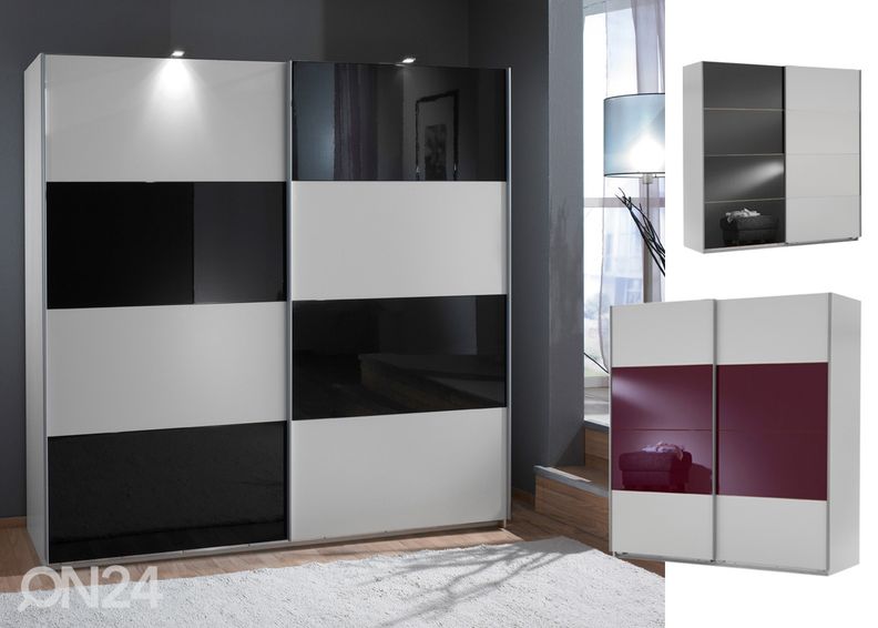 Lükandustega riidekapp Easy Plus h210x180 cm suurendatud