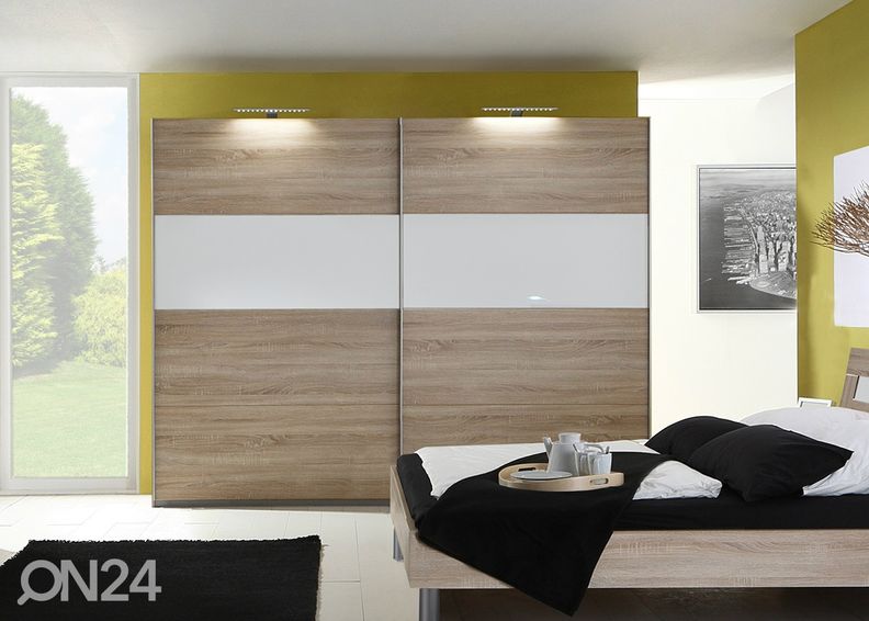Lükandustega riidekapp Easy Plus h210x225 cm suurendatud