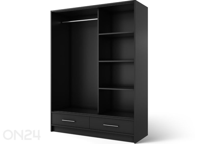 Lükandustega riidekapp Estantte II 150 cm suurendatud