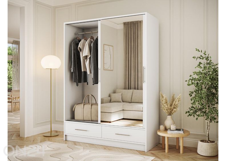Lükandustega riidekapp Estantte II 150 cm suurendatud