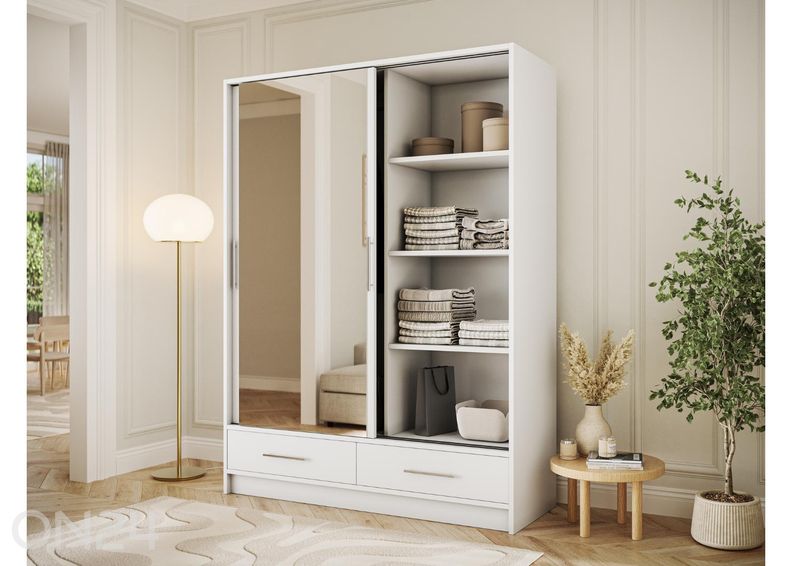 Lükandustega riidekapp Estantte II 150 cm suurendatud