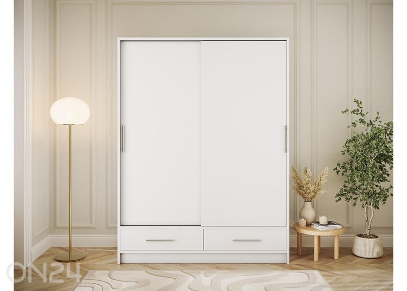 Lükandustega riidekapp Estantte II 150 cm suurendatud