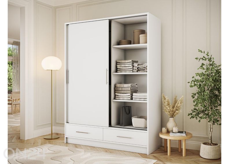 Lükandustega riidekapp Estantte II 150 cm suurendatud