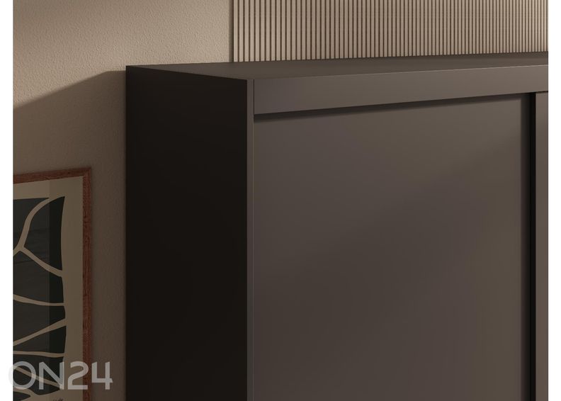 Lükandustega riidekapp Hally 120 cm suurendatud