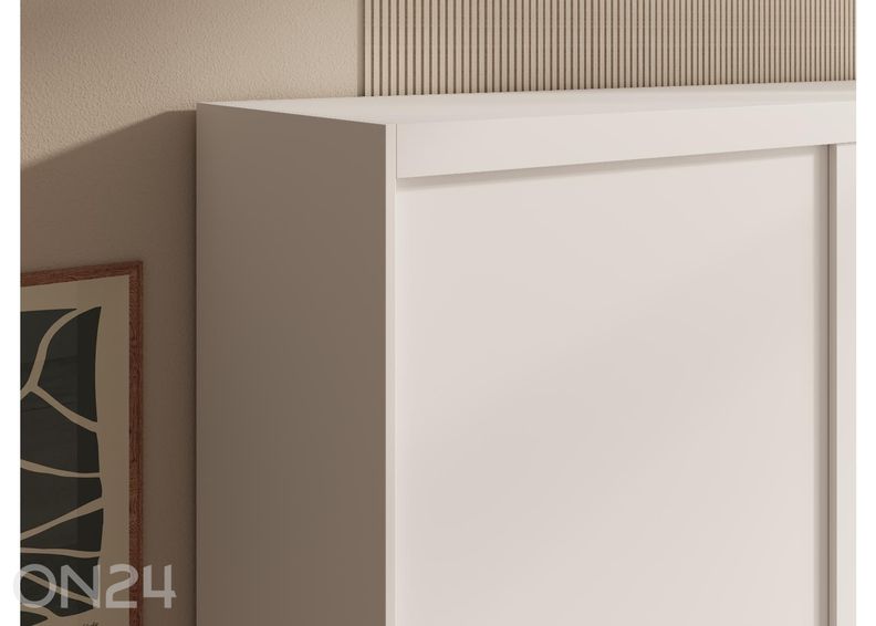 Lükandustega riidekapp Hally 120 cm suurendatud