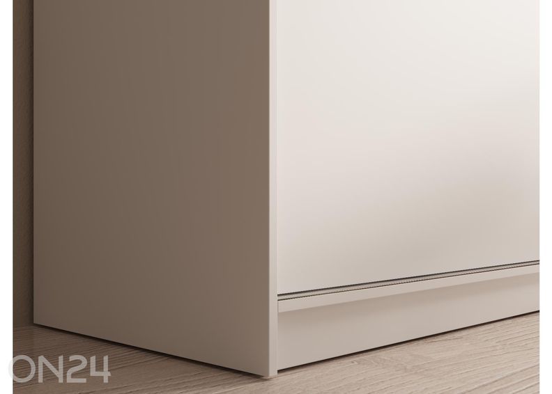 Lükandustega riidekapp Hally 120 cm suurendatud