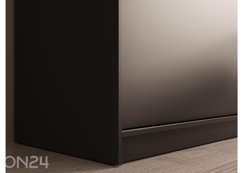 Lükandustega riidekapp Hally 160 cm suurendatud