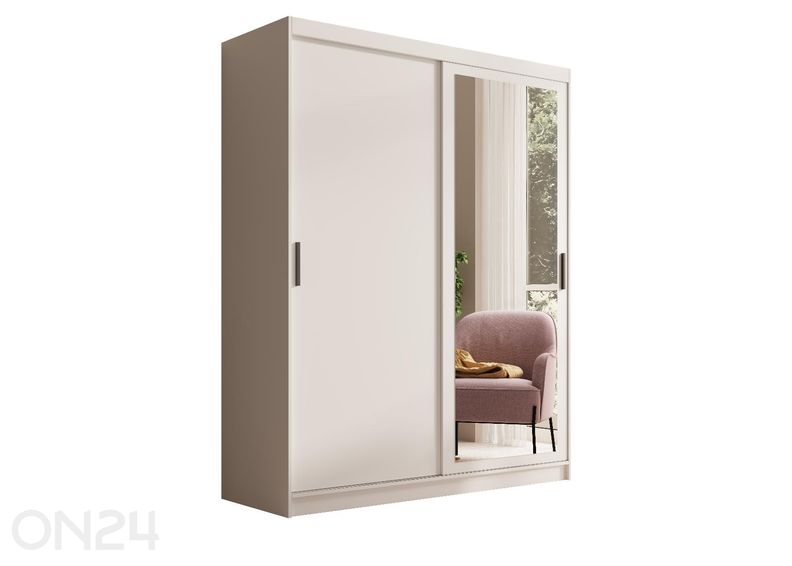 Lükandustega riidekapp Hally 160 cm suurendatud