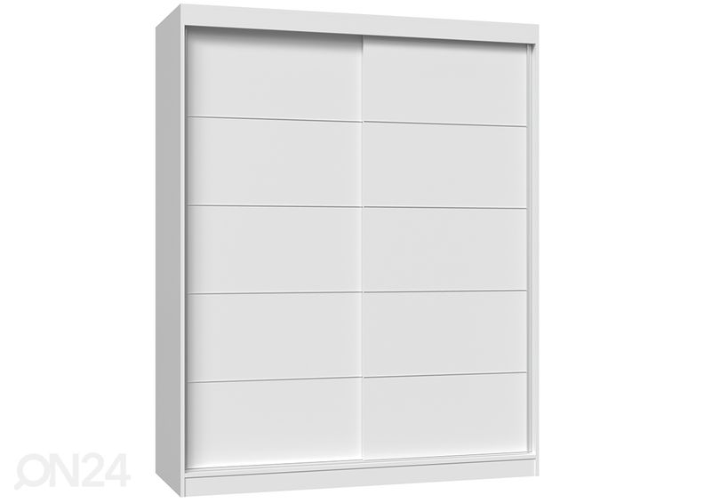 Lükandustega riidekapp Isla 160 cm suurendatud