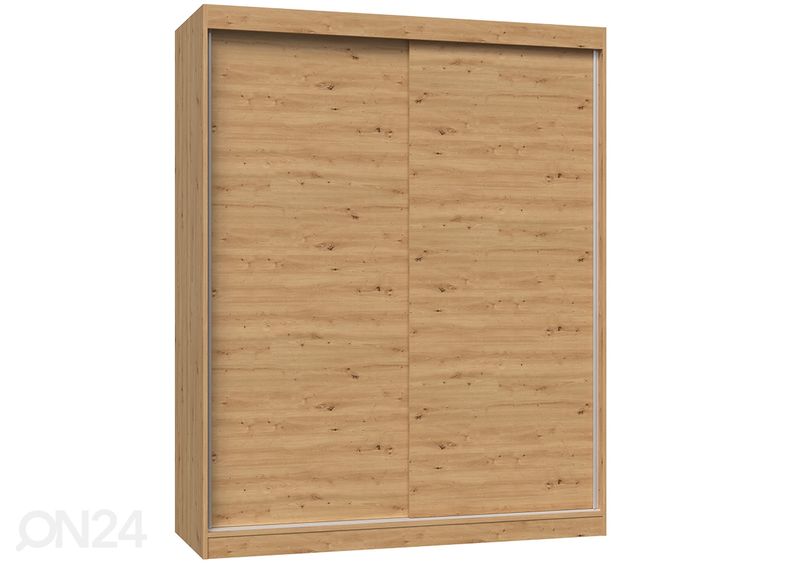 Lükandustega riidekapp Isla 160 cm suurendatud