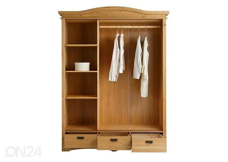 Lükandustega riidekapp Konrad suurendatud