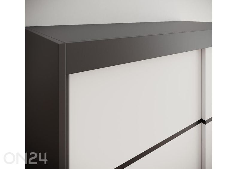 Lükandustega riidekapp Lizi suurendatud