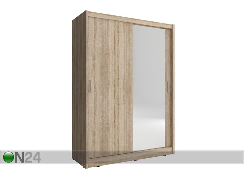 Lükandustega riidekapp Maja 130 cm suurendatud